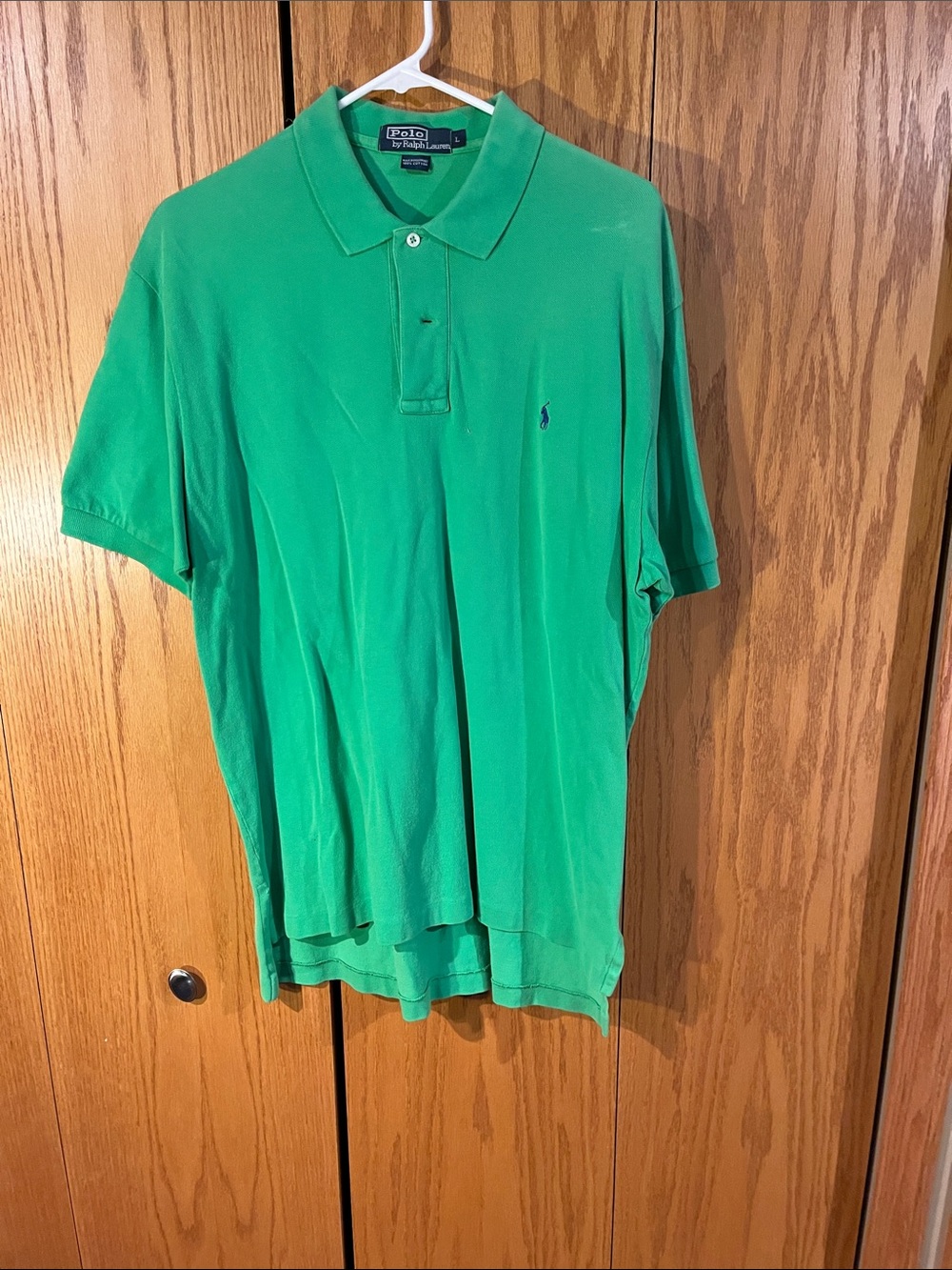 Polo by Ralph Lauren Green Short-Sleeve Polo with Embroidered Pony